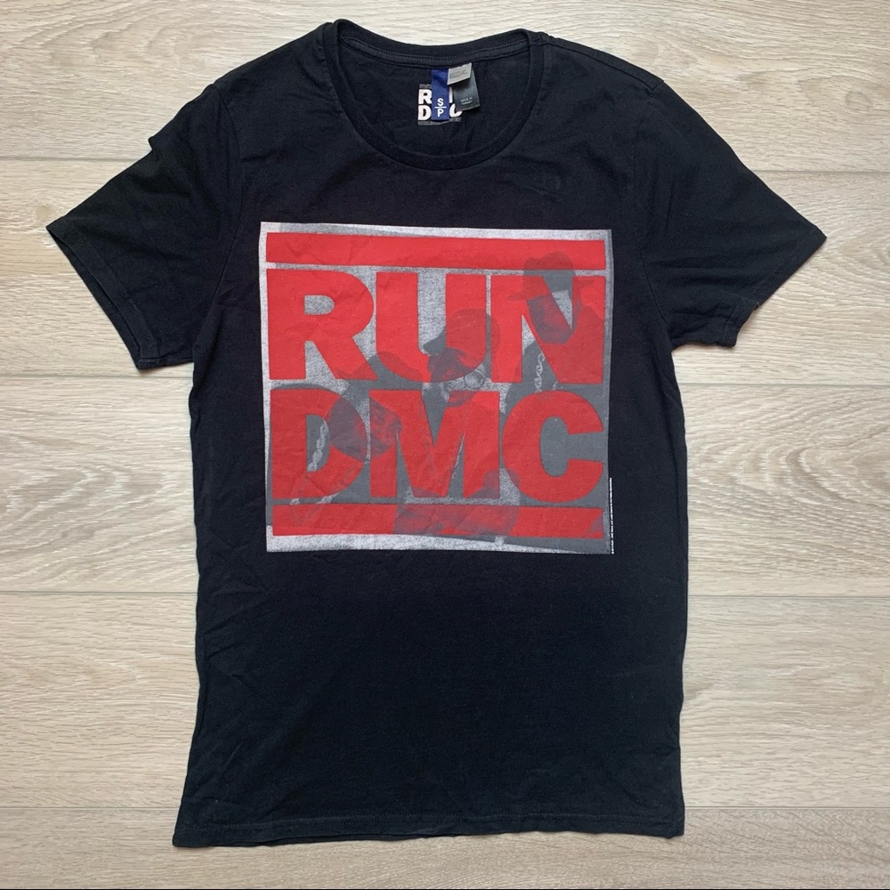 RUN DMC T-Shirt 2010 Size Small Black Red